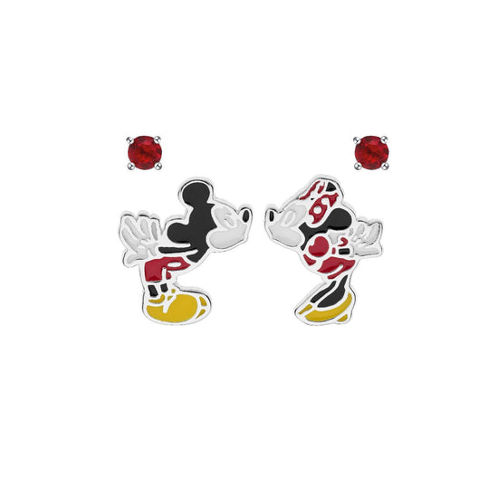 Set di orecchini Disney Preziosi Mickey Mouse da donna e da bambina SS00004SRRL-CS-1