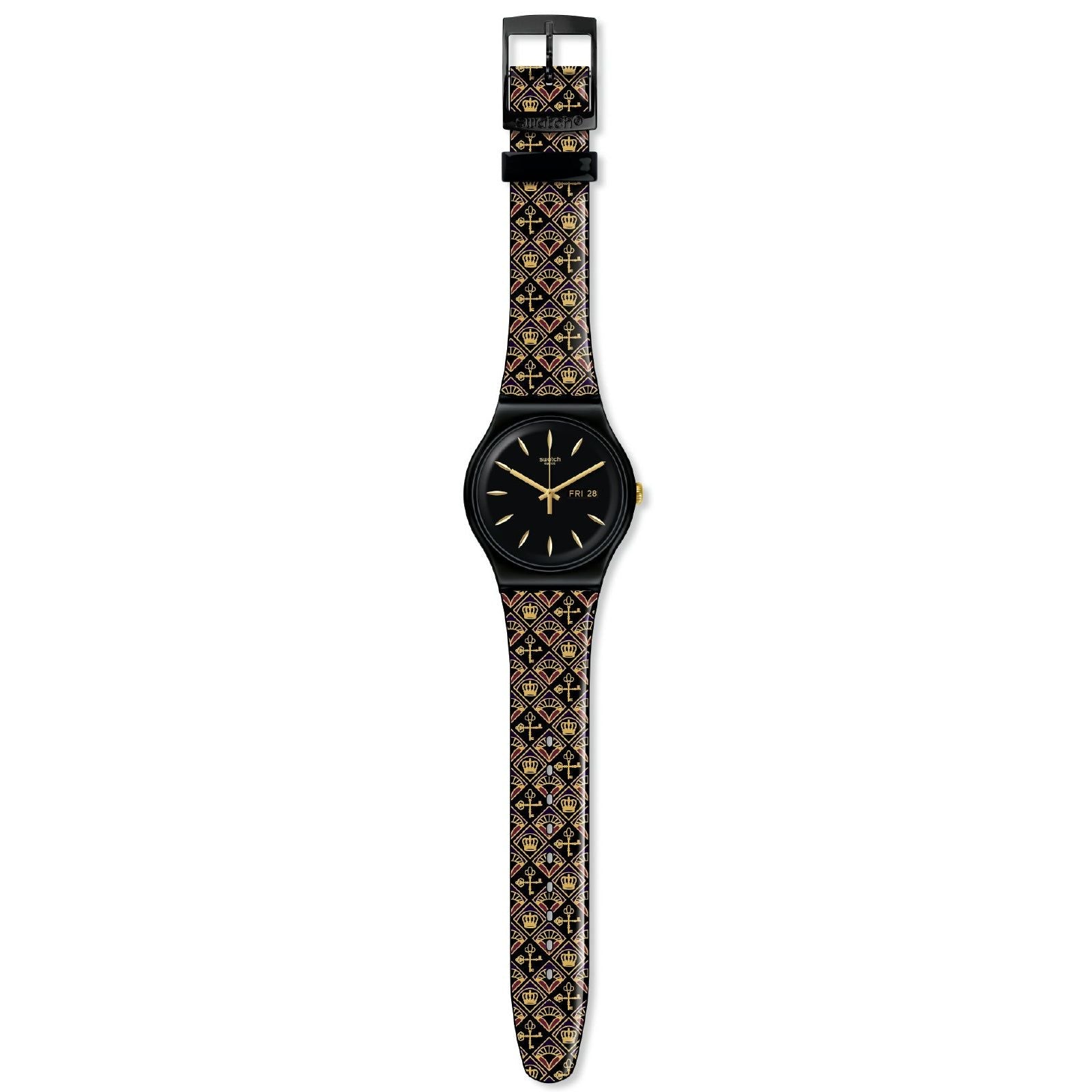 Orologio solo tempo Swatch Knightliness da uomo SUOB730-2