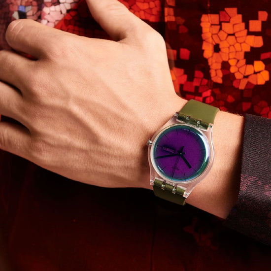 Orologio solo tempo Swatch Transformation da uomo SUOK714-5