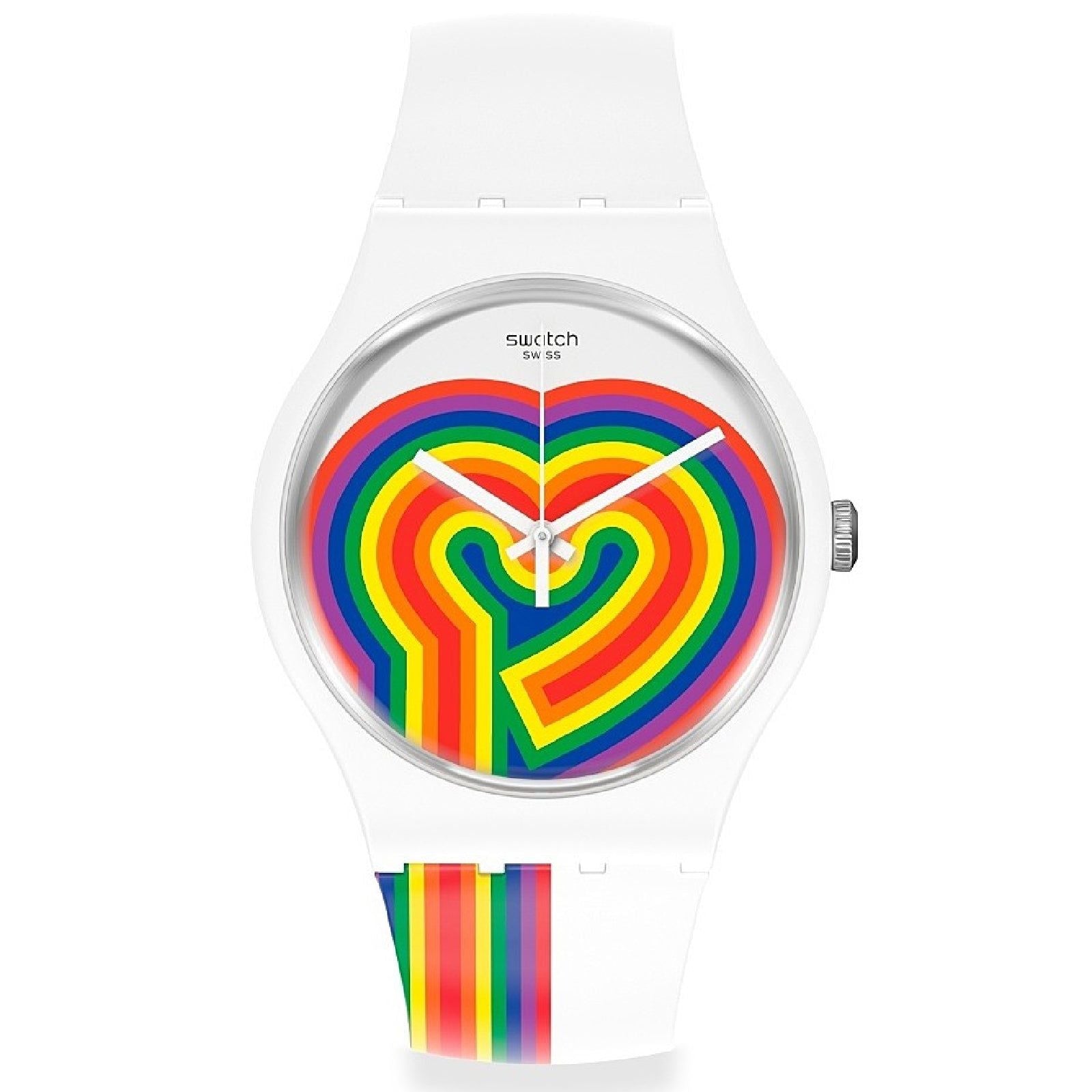 Orologio solo tempo Swatch Valentine's Day da uomo SUOW171-1