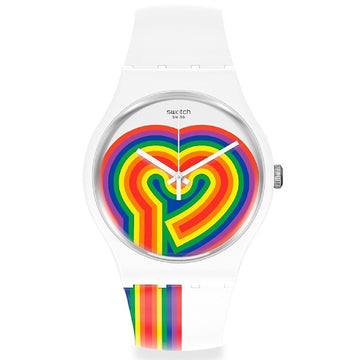 Orologio solo tempo Swatch Valentine's Day da uomo SUOW171-1