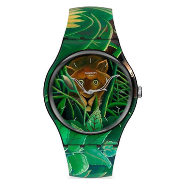 Orologio solo tempo Swatch MoMA da uomo SUOZ333-1