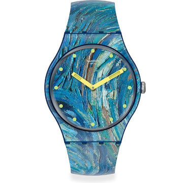 Orologio solo tempo Swatch MoMA da uomo SUOZ335-1