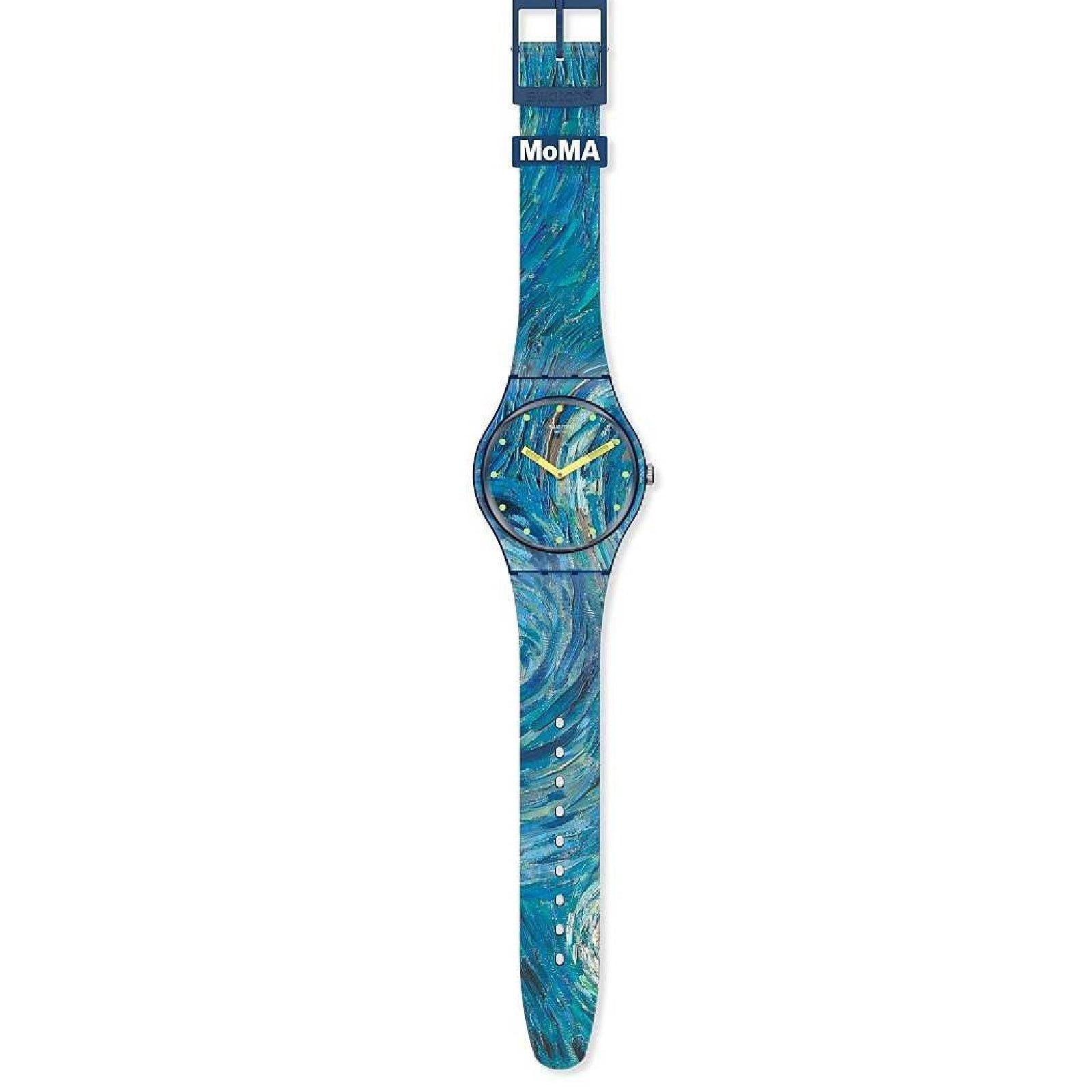Orologio solo tempo Swatch MoMA da uomo SUOZ335-2