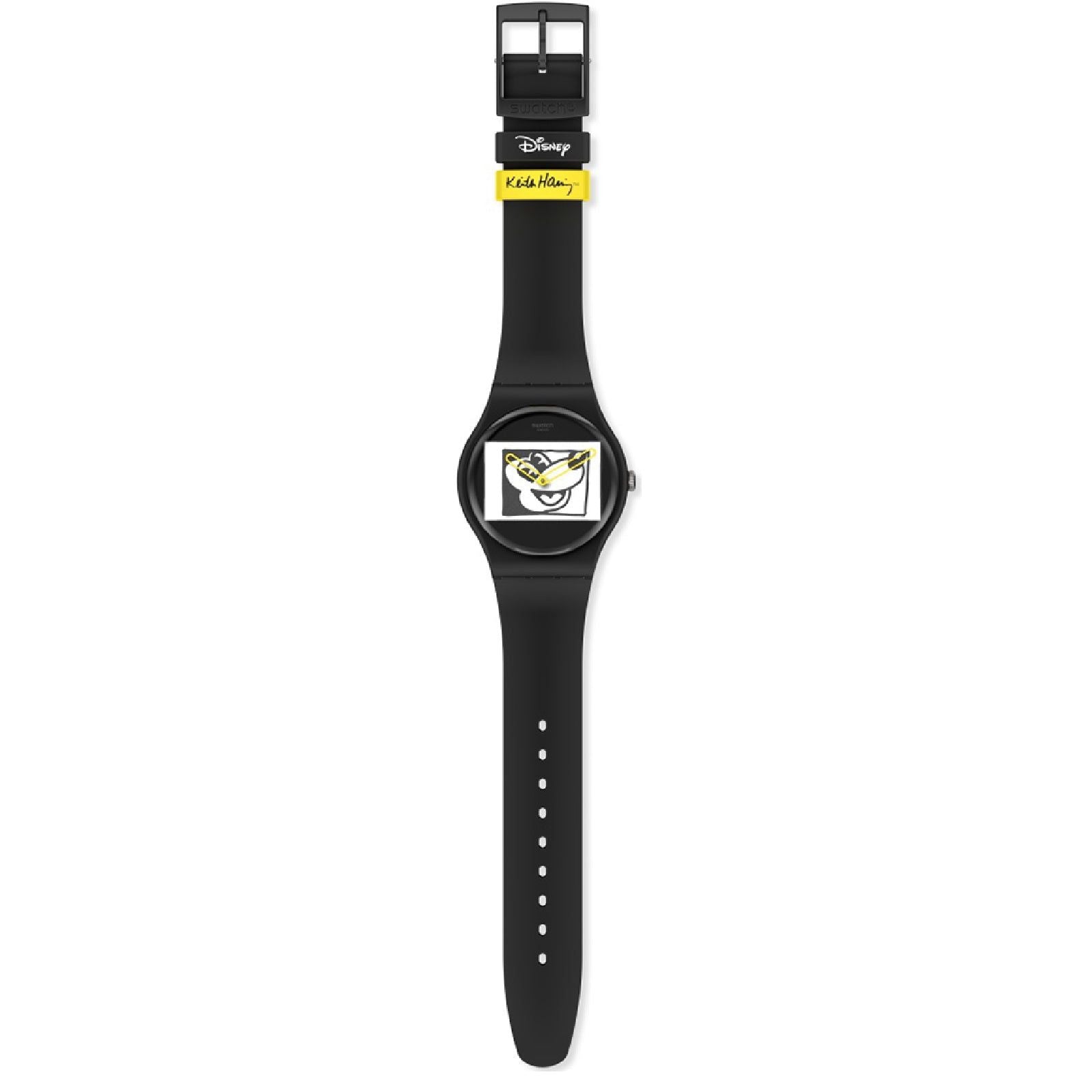 Orologio solo tempo Swatch Keith Haring da uomo SUOZ337-2