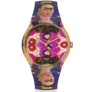 Orologio solo tempo Swatch X Centre Pompidou da donna SUOZ341-1