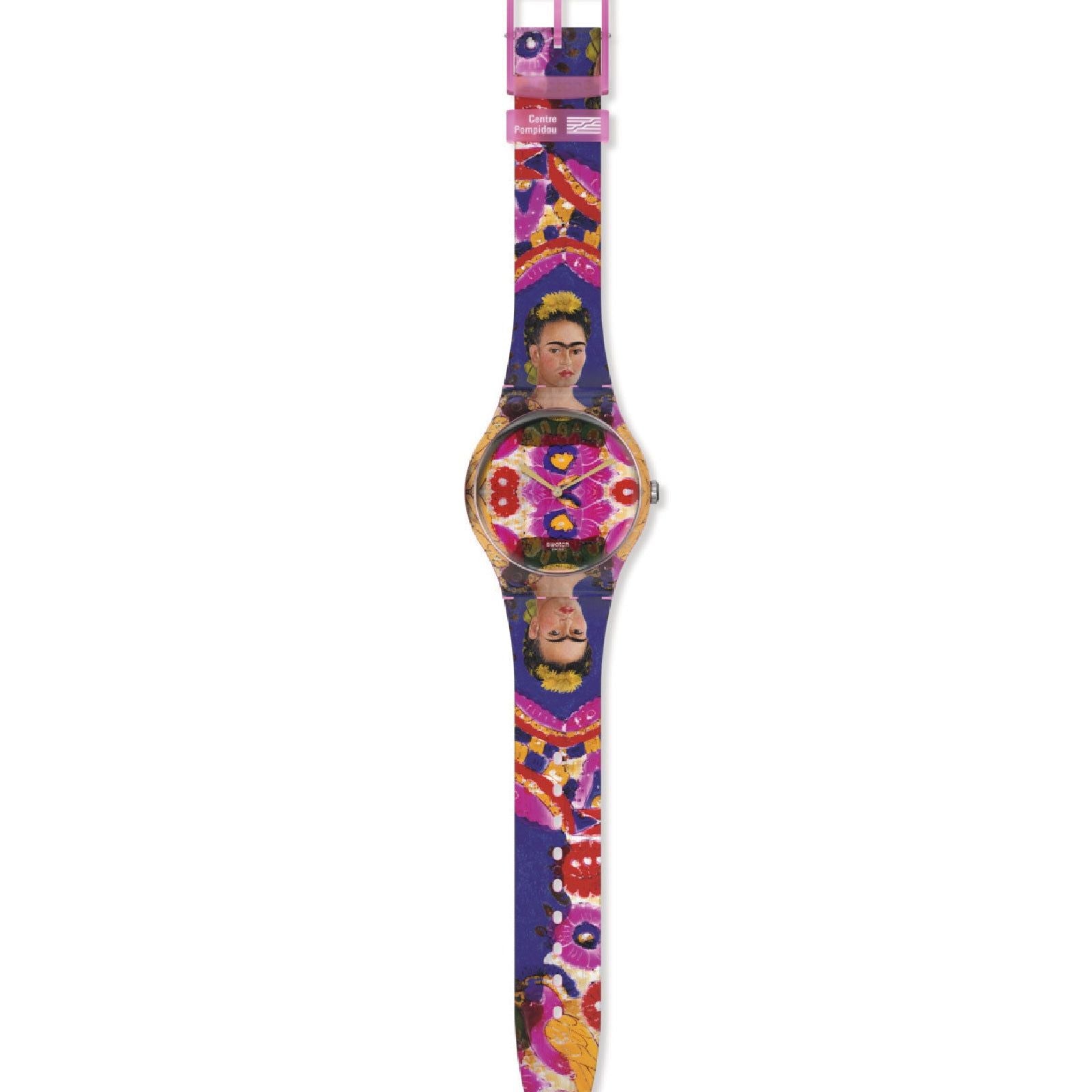 Orologio solo tempo Swatch X Centre Pompidou da donna SUOZ341-2