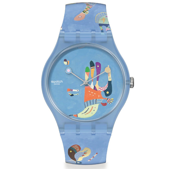 Orologio solo tempo Swatch X Centre Pompidou unisex SUOZ342-1