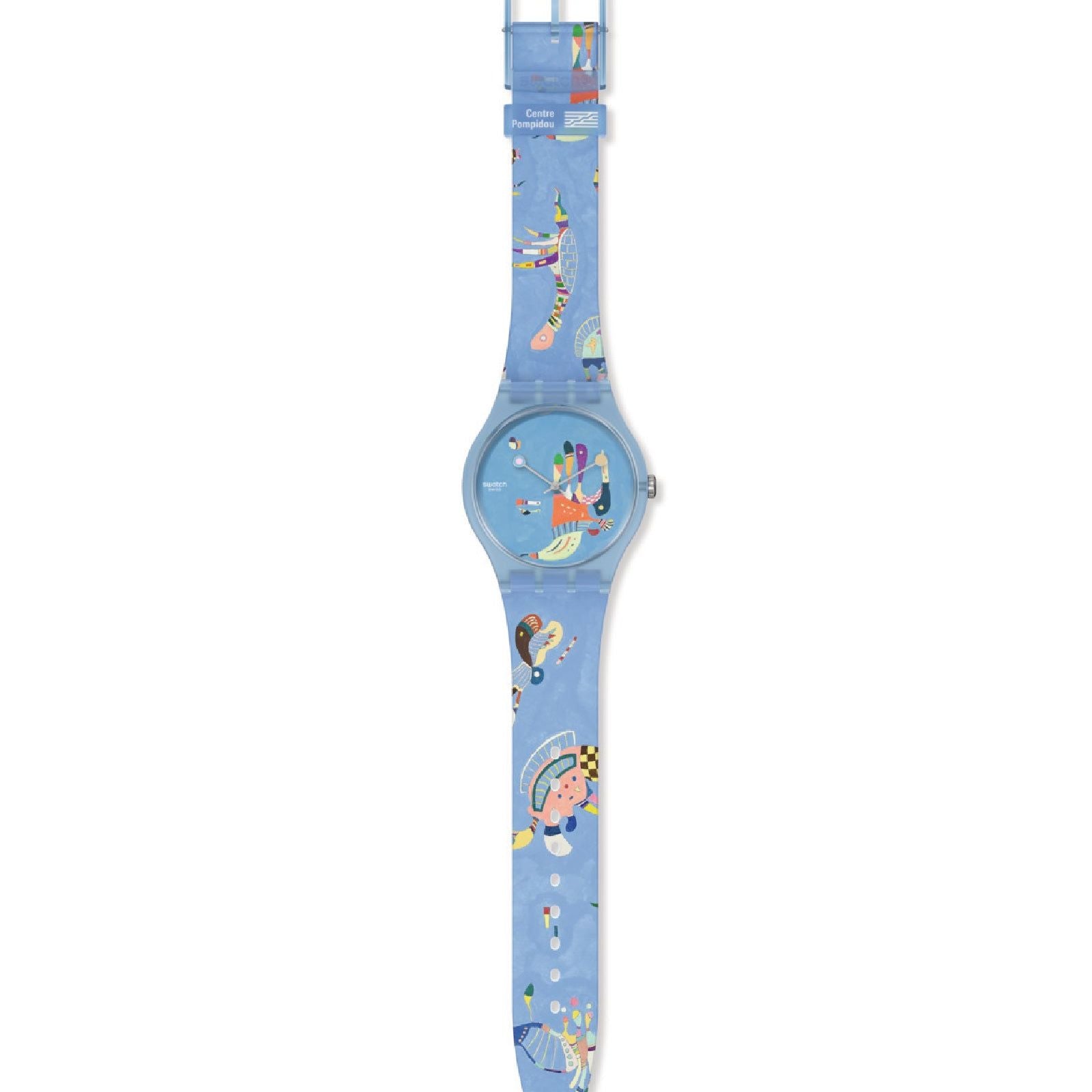 Orologio solo tempo Swatch X Centre Pompidou unisex SUOZ342-2