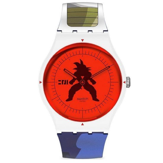 Orologio solo tempo Swatch X Dragonball Z unisex SUOZ348-1