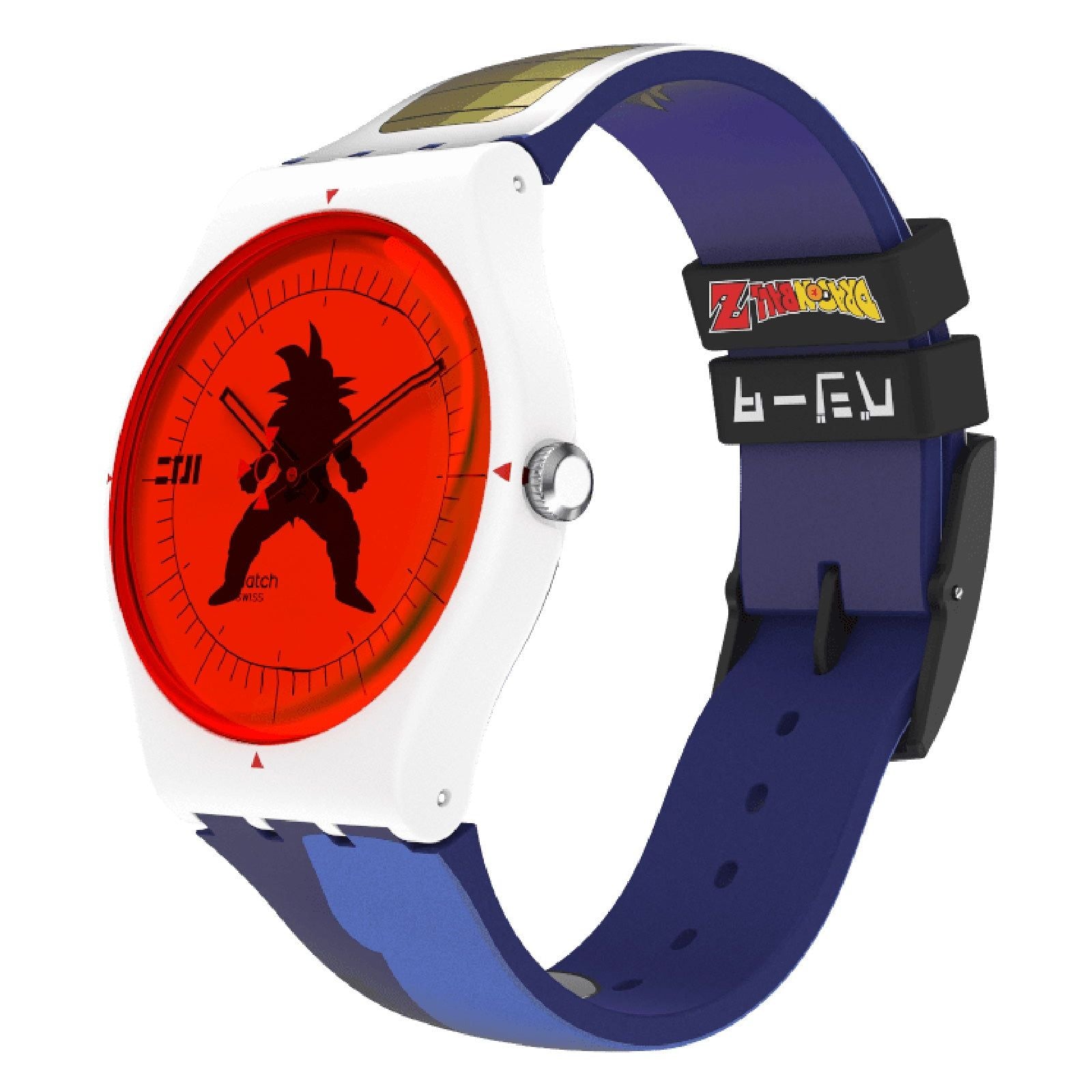 Orologio solo tempo Swatch X Dragonball Z unisex SUOZ348-2