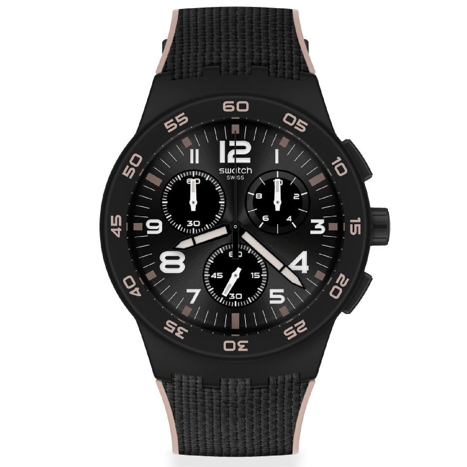 Orologio crono Swatch Essentials da uomo SUSB106-1