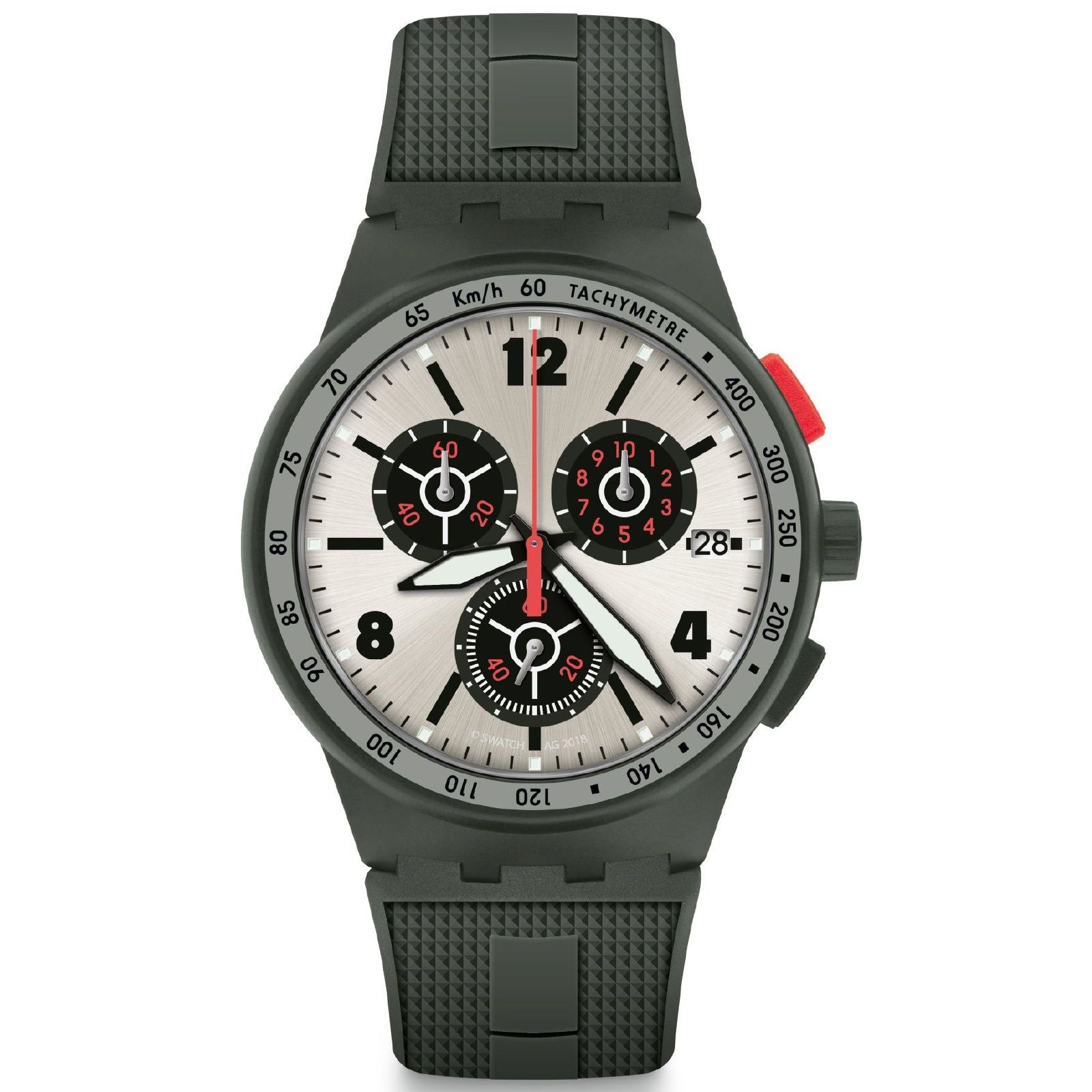 Orologio crono Swatch Chrono Plastic da uomo SUSG405-1