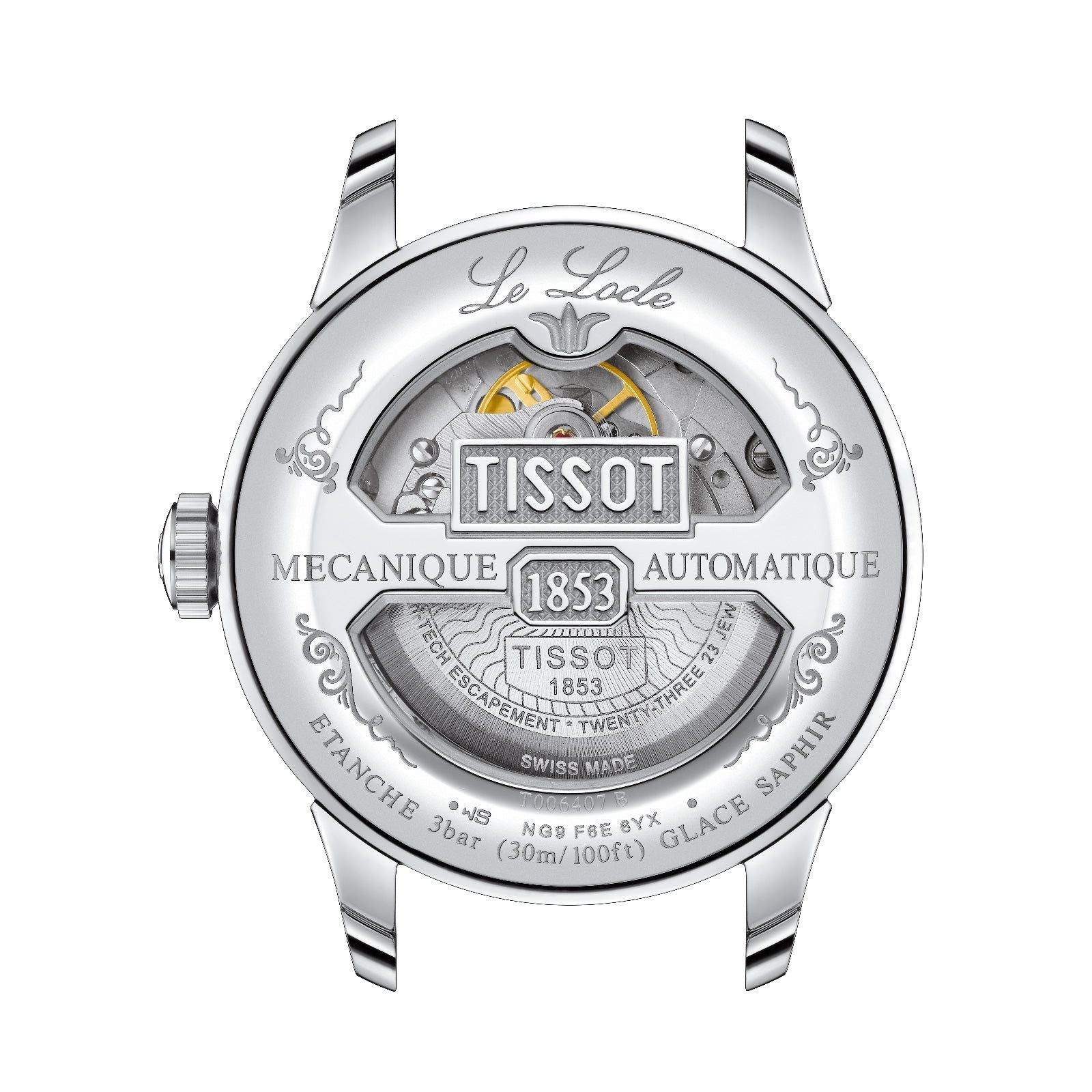 Orologio solo tempo Tissot T-Classic da uomo T0064071104300-3