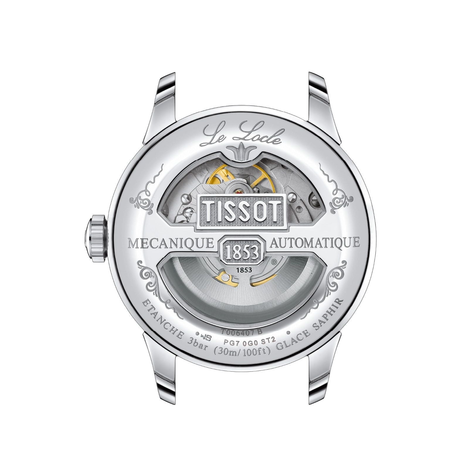 Orologio automatico Tissot T-Classic da uomo T0064071603301-2