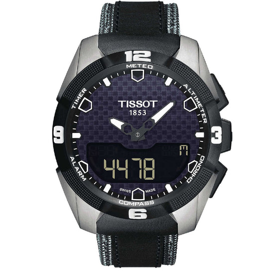 Orologio digitale e analogico Tissot Touch Collection da uomo T0914204605101-1