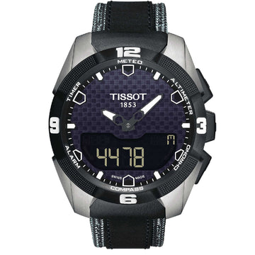 Orologio digitale e analogico Tissot Touch Collection da uomo T0914204605101-1