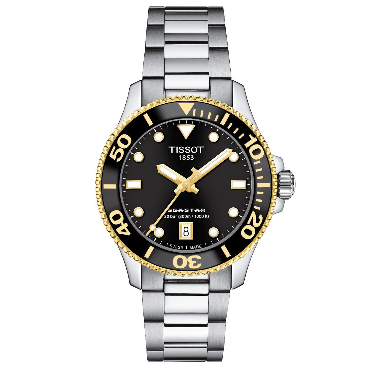 Orologio solo tempo Tissot T-Sport Seastar unisex T1202102105100-1