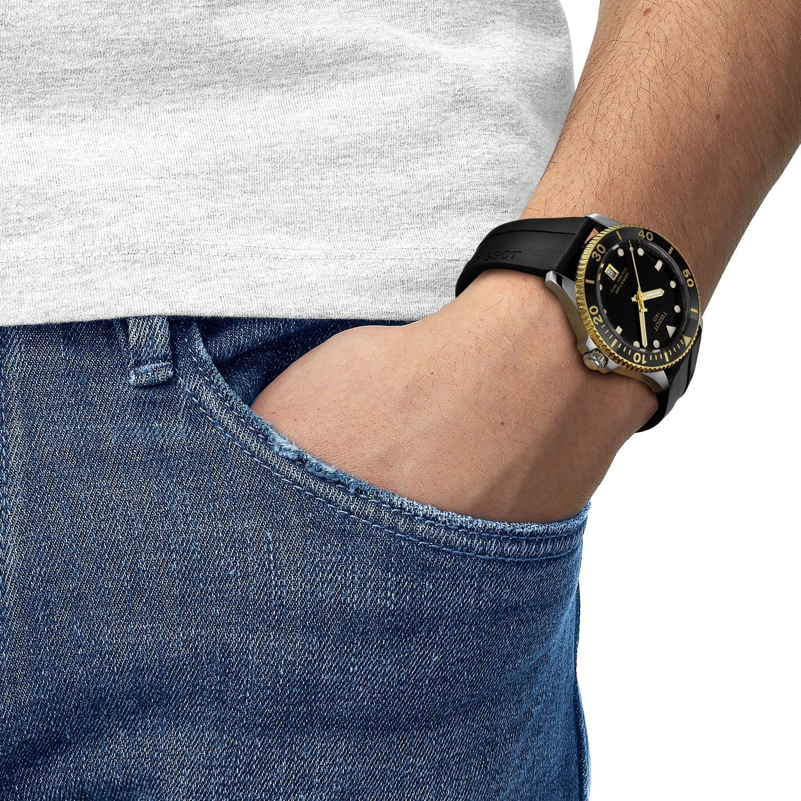 Orologio solo tempo Tissot T-Sport da uomo T1204102705100-5