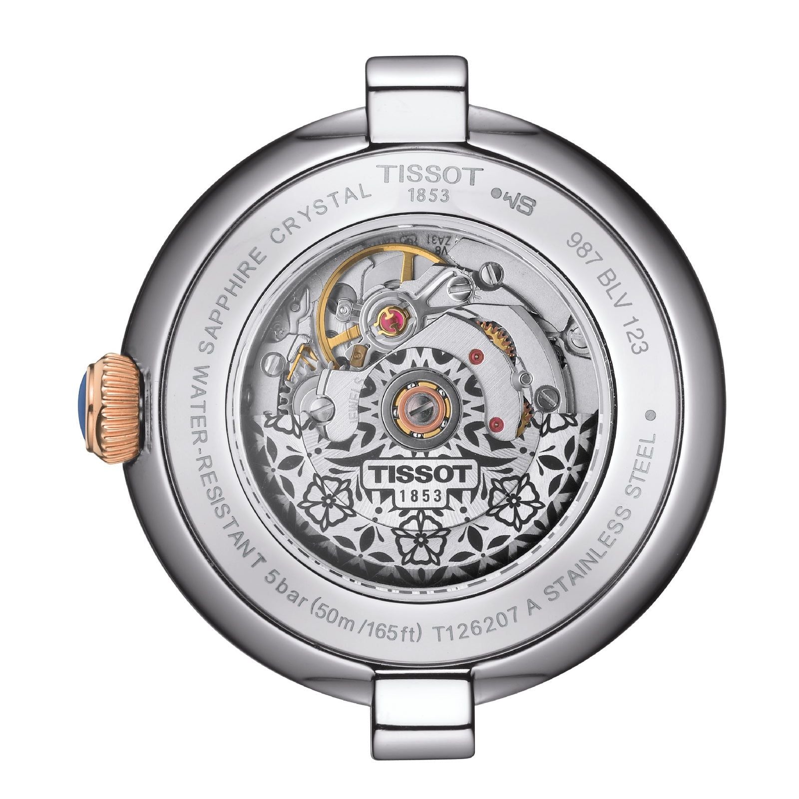 Orologio automatico Tissot T-Lady da donna T1262072201300-2