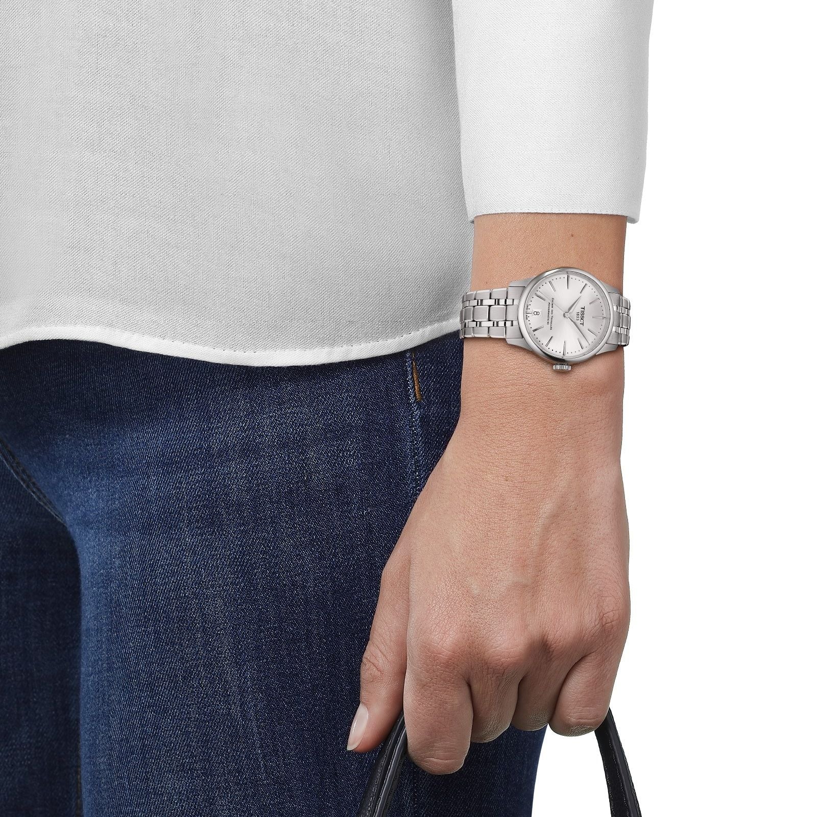Orologio automatico Tissot T-Classic da donna T1392071103100-5