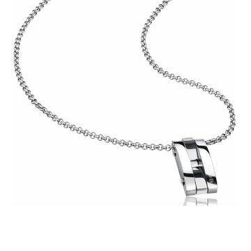 Collana Breil Be Black da uomo TJ1926-1