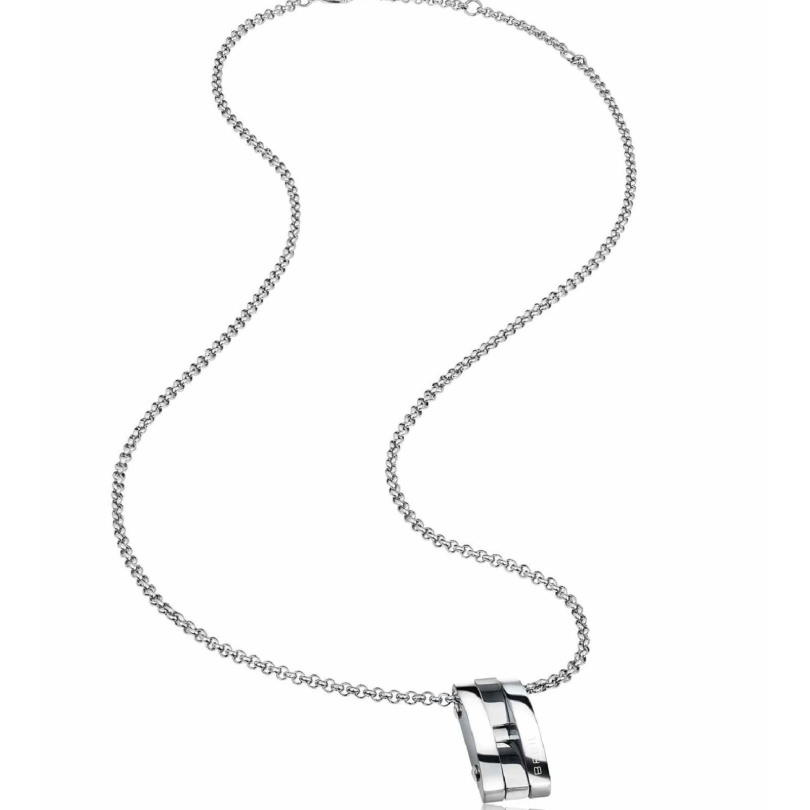 Collana Breil Be Black da uomo TJ1926-2