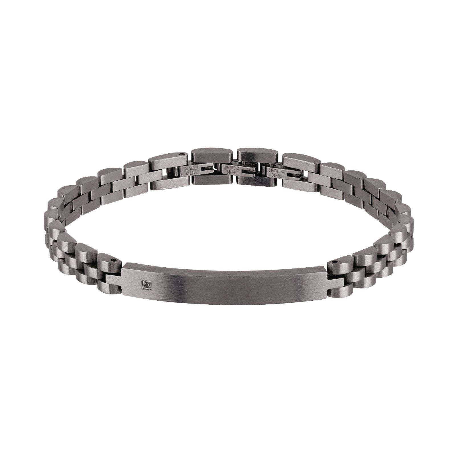 Bracciale Breil Black Diamond da uomo TJ2400-1