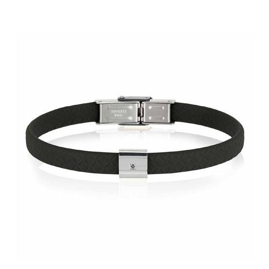 Bracciale Breil Black Diamond da uomo TJ2401-1