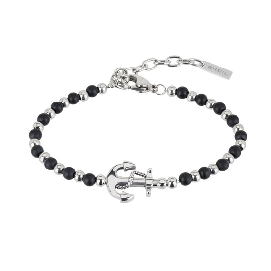 Bracciale Breil Black Onyx da uomo TJ2407-1