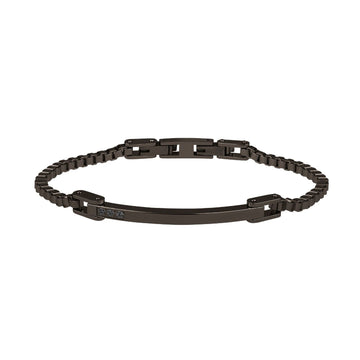 Bracciale Breil Black Diamond da uomo TJ2746-1