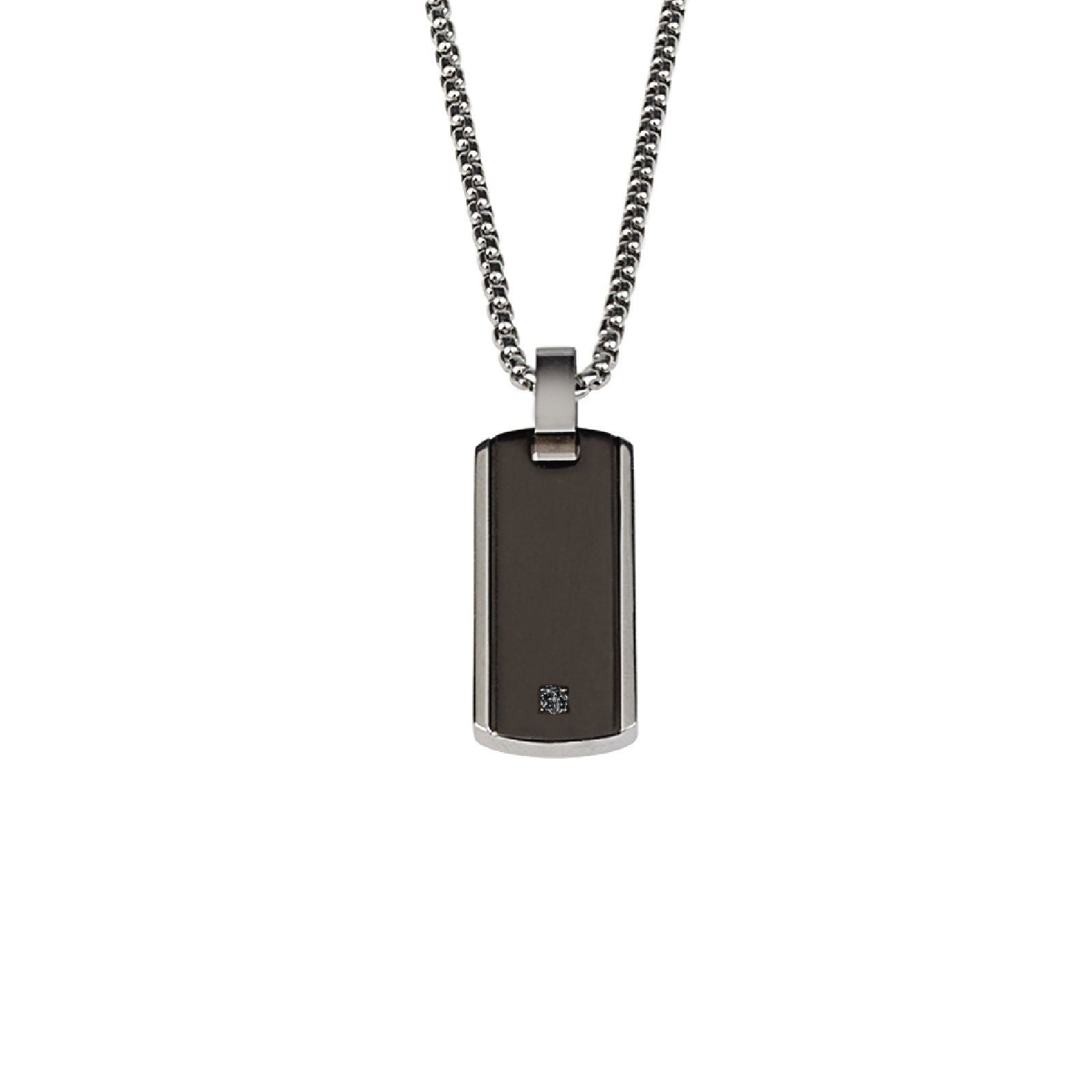 Collana Breil Black Diamond da uomo TJ2747-1