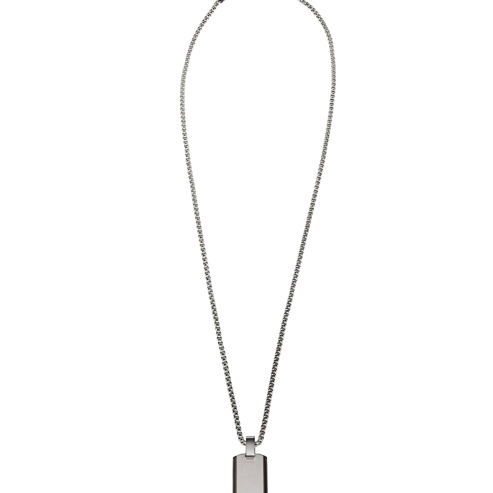 Collana Breil Black Diamond da uomo TJ2748-2