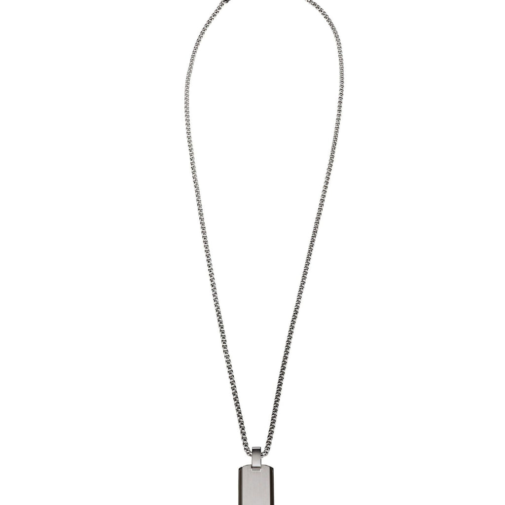 Collana Breil Black Diamond da uomo