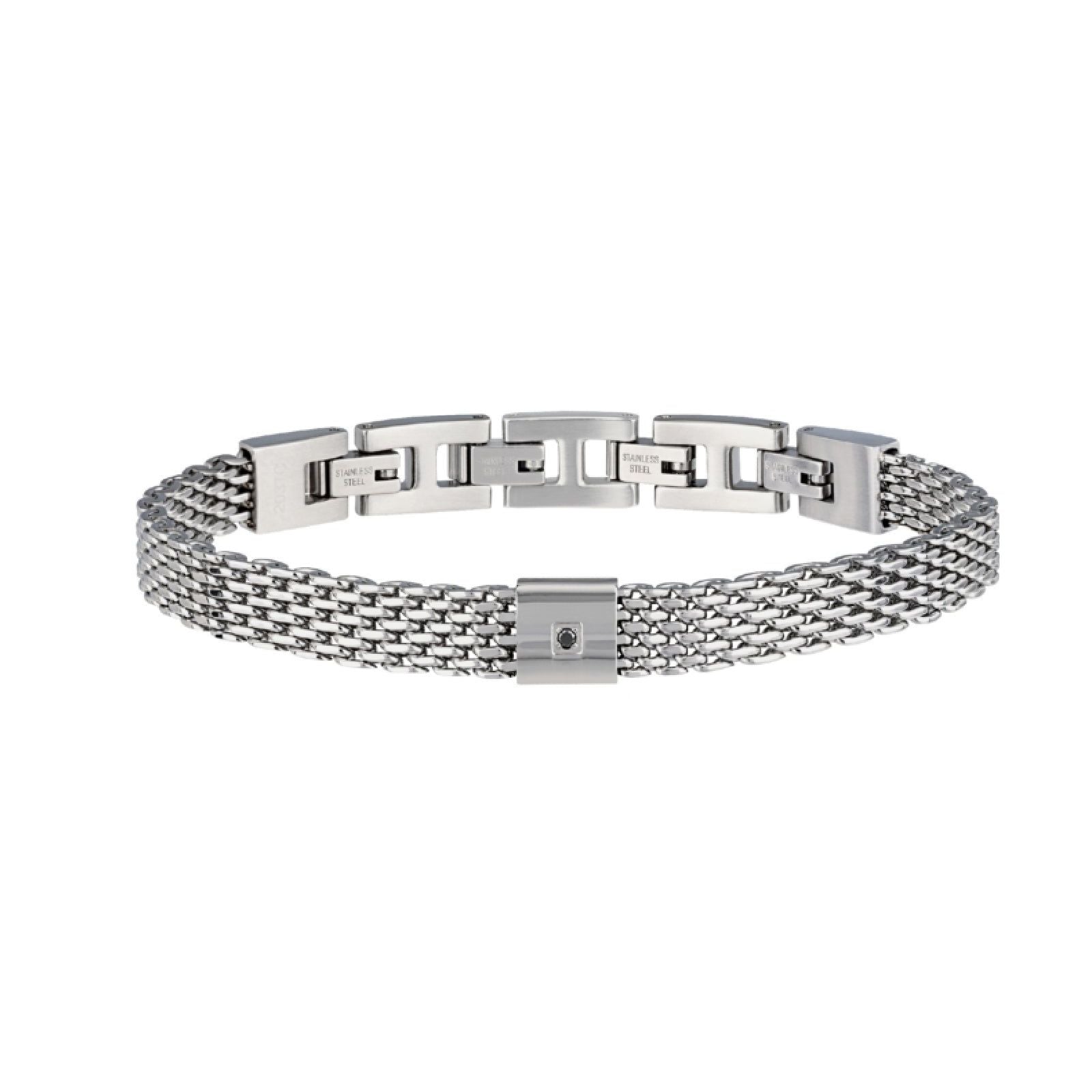 Bracciale Breil Black Diamond da uomo TJ2954-1