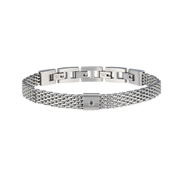 Bracciale Breil Black Diamond da uomo TJ2954-1
