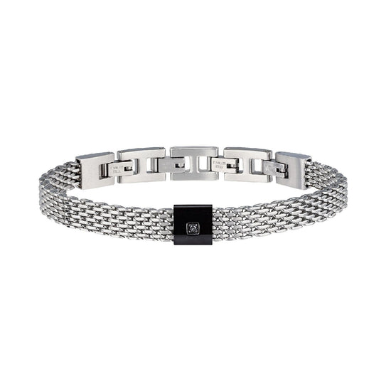 Bracciale Breil Black Diamond da uomo TJ2955-1
