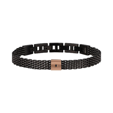 Bracciale Breil Black Diamond da uomo TJ2956-1