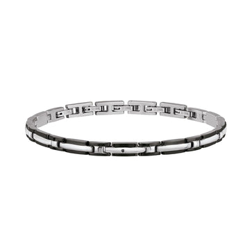 Bracciale Breil Black Diamond da uomo TJ3074-1