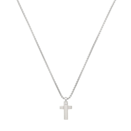 Collana Breil Tag and Cross da uomo TJ3228-1