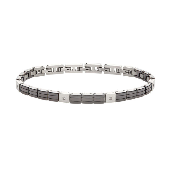Bracciale Breil Ceramic Brick da uomo TJ3270-1