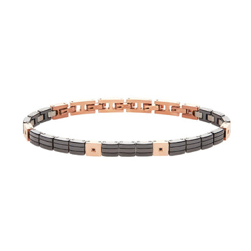 Bracciale Breil Ceramic Brick da uomo TJ3271-1