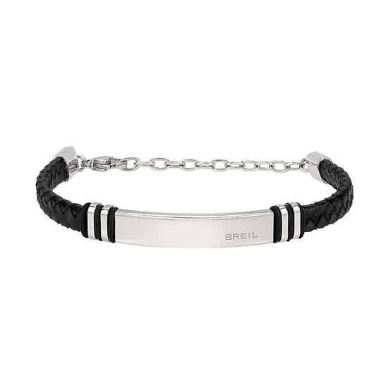 Bracciale Breil Leather Twine da uomo TJ3357-1