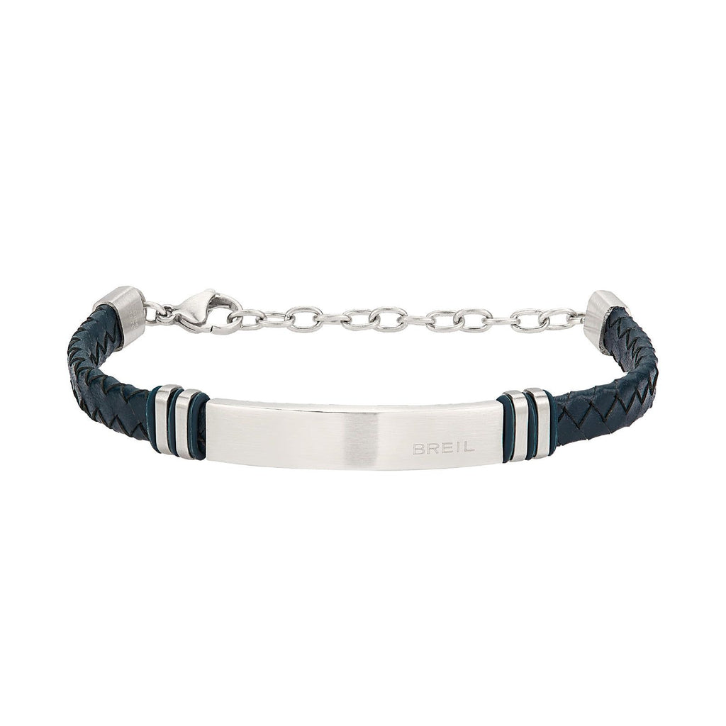 Bracciale Breil Leather Twine da uomo