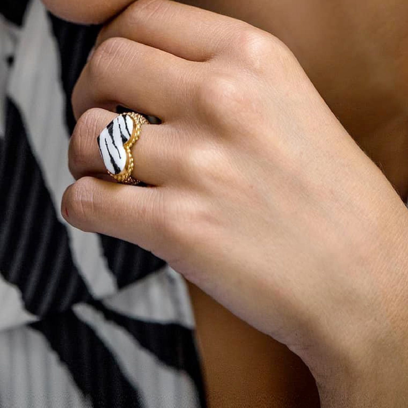 Anello Rue Des Mille Jungle Tribe da donna Tavoladisegno9