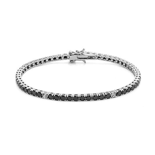 Bracciale Comete Tennis Argento da uomo UBR990-1