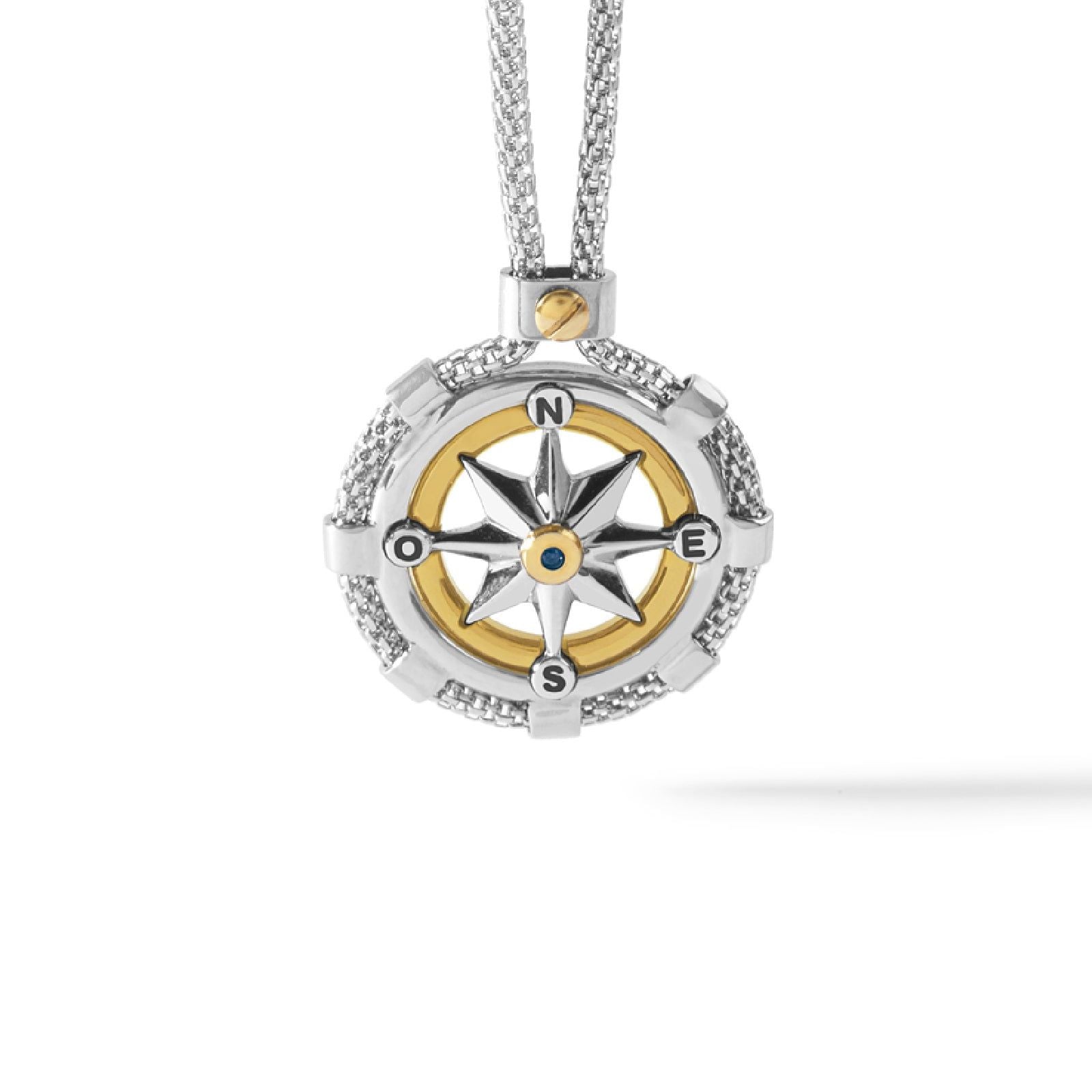 Collana Comete Blu di Genova da uomo UGL562-1