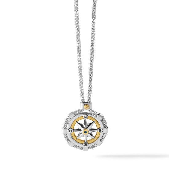 Collana Comete Blu di Genova da uomo UGL562-2