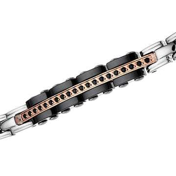 Bracciale Zancan Hi-Teck da uomo UHB049-1