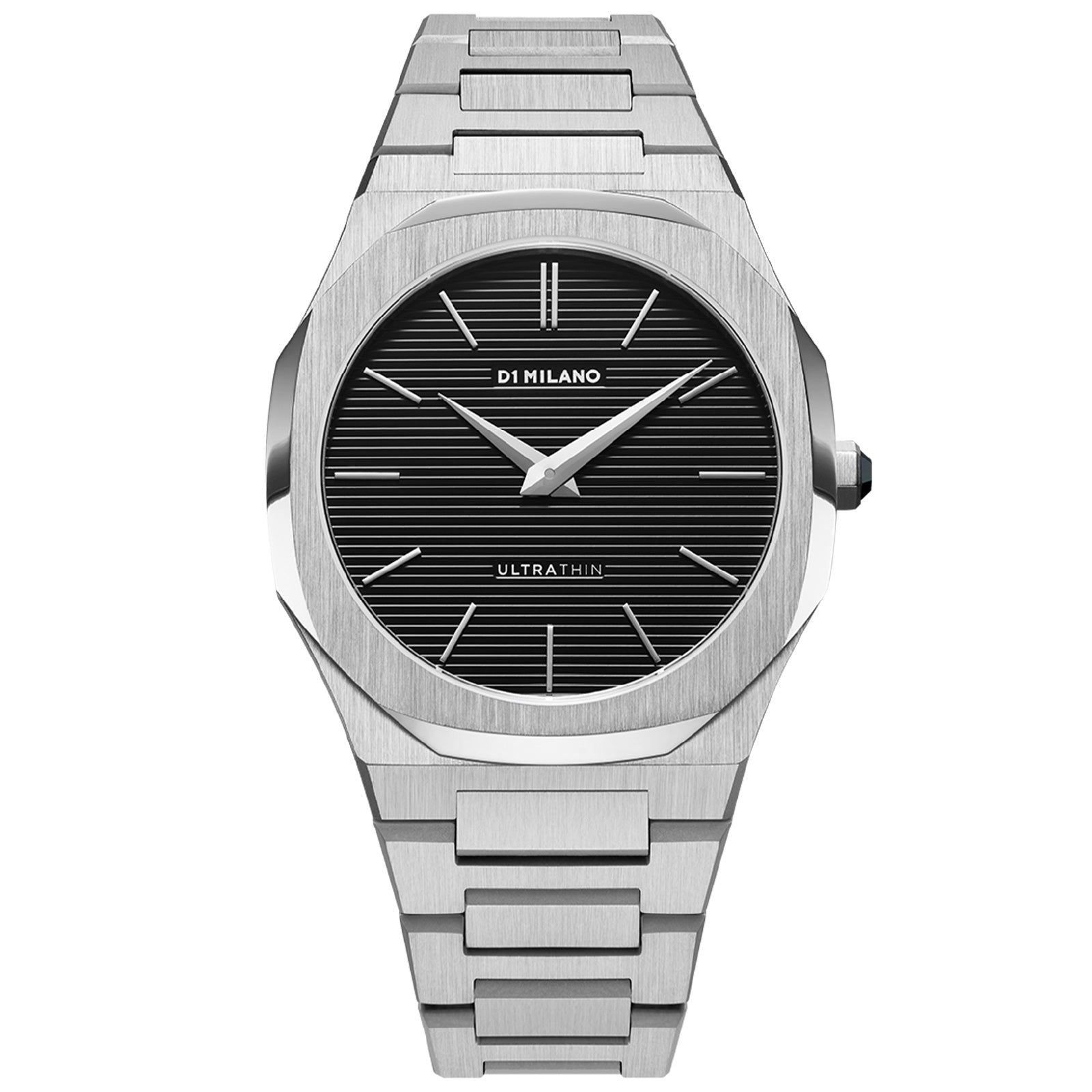 Orologio solo tempo D1 Milano Ultra Thin da uomo in acciaio UTBJ14-1